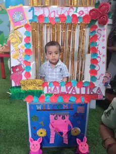 first day in preschool at balvatika pre school sector 22 noida