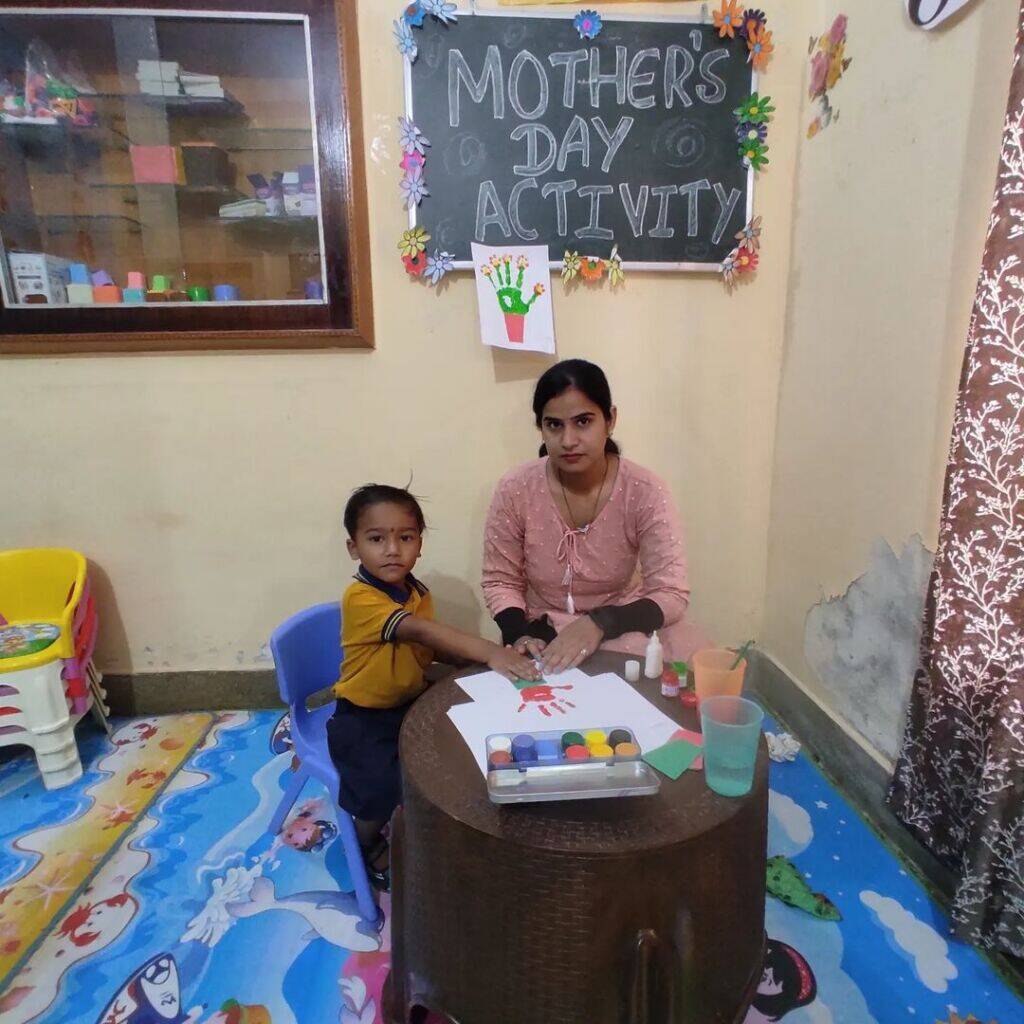 mothers day celebrated at balvatika pre school jathlana yamuna nagar haryana