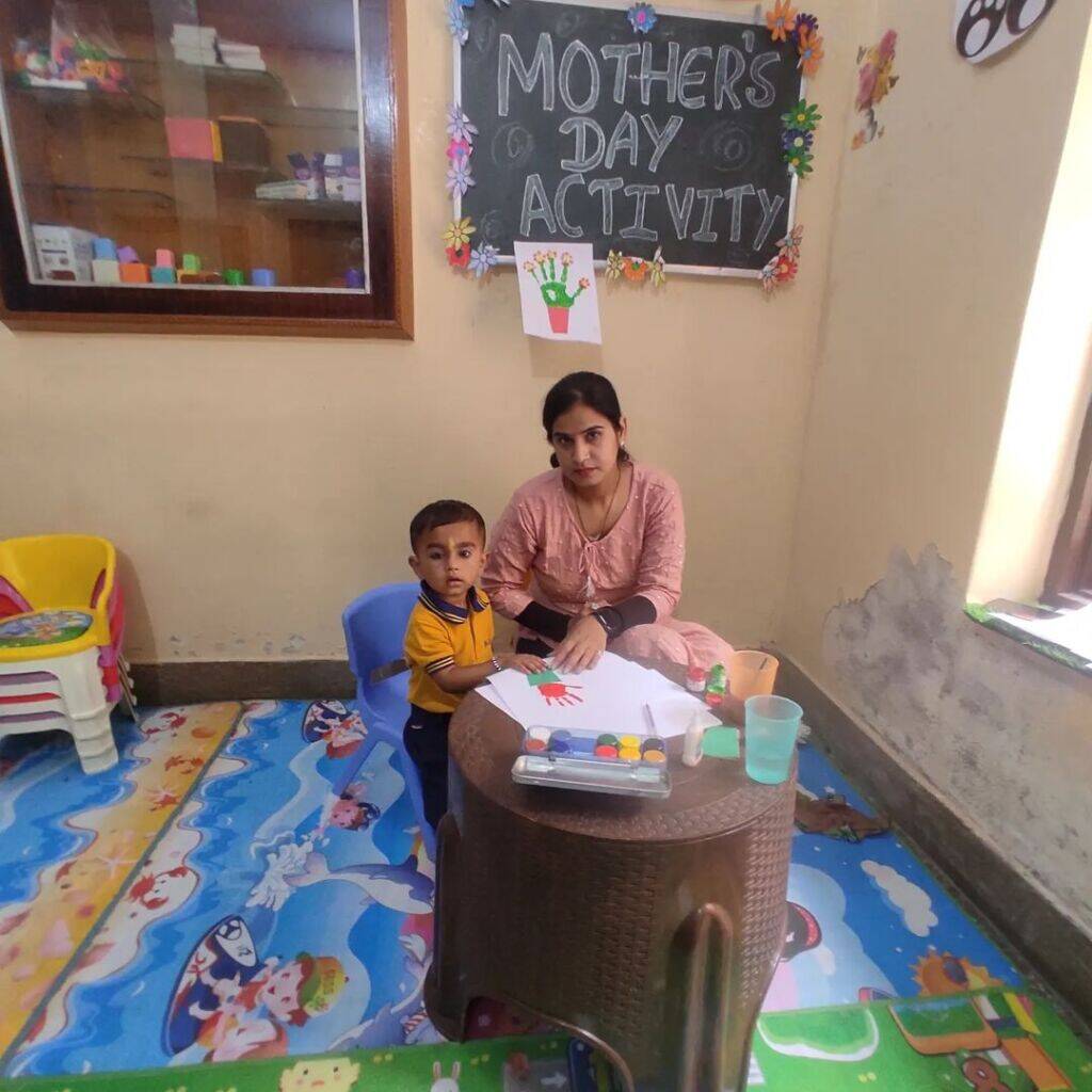 mothers day celebrated at balvatika pre school jathlana yamuna nagar haryana 4