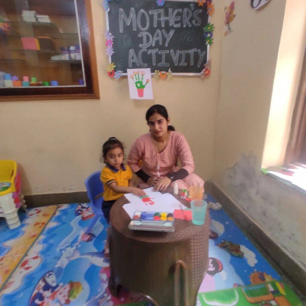 mothers day celebrated at balvatika pre school jathlana yamuna nagar haryana 8